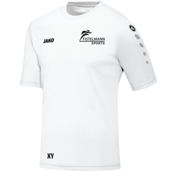 JAKO Trikot Team Kurzarm mit "Fistelmann Sports" Veredelung - KINDER